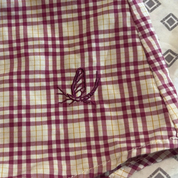 ORVIS Roll tab pink button down shirt, size XLarge women’s - Picture 3 of 16